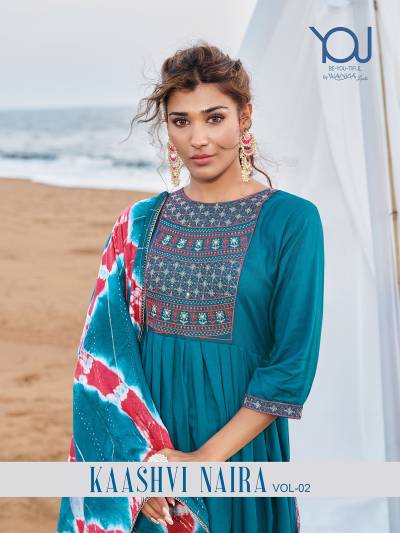 Kashvi Naira Vol 2 By Wanna Designer Partywear Readymade Salwar Kameez Collection